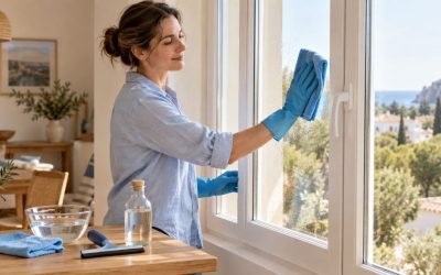 Cómo limpiar las ventanas de casa con productos caseros y sin dejar marcas